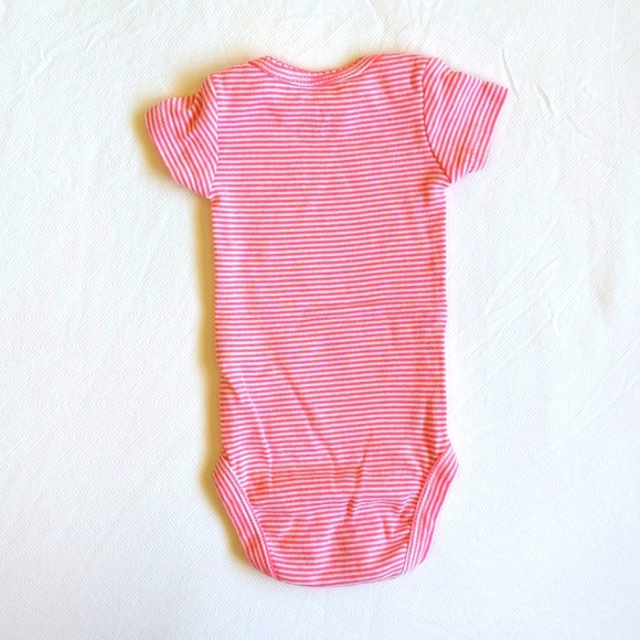 carter's newborn baby girl floral night gown & matching bodysuit diaper shirt - Picture 4 of 9